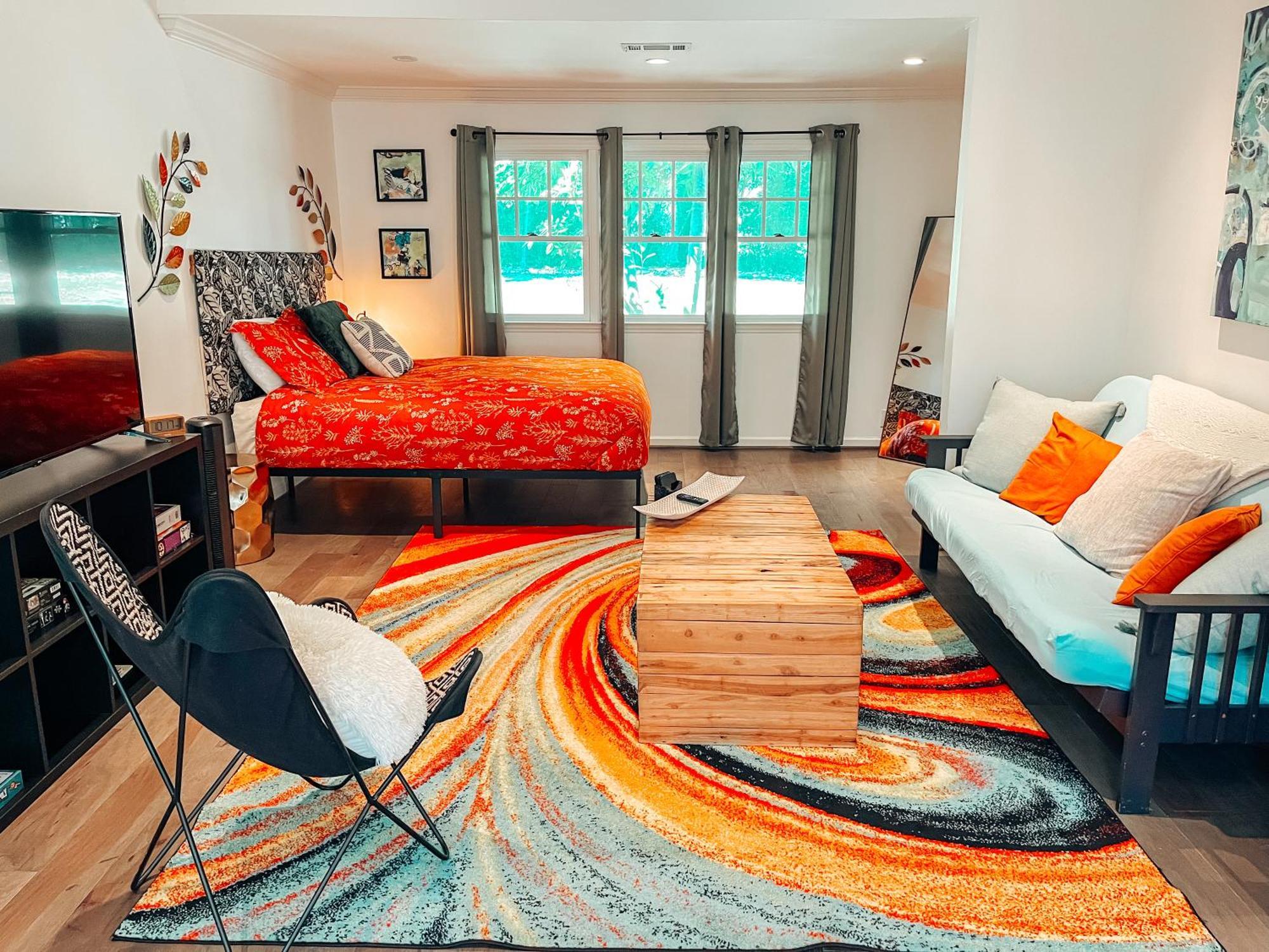 Cozy Guest House Studio Apartment Greensboro Eksteriør billede